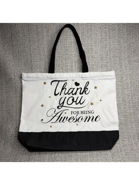 Large 18x14 Thank You Gift Tote Bag Reusable Appreciation Teacher Employee